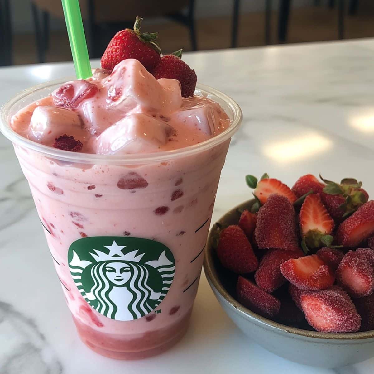 Easy 3-Ingredient Starbucks Pink Drink Copycat Recipe